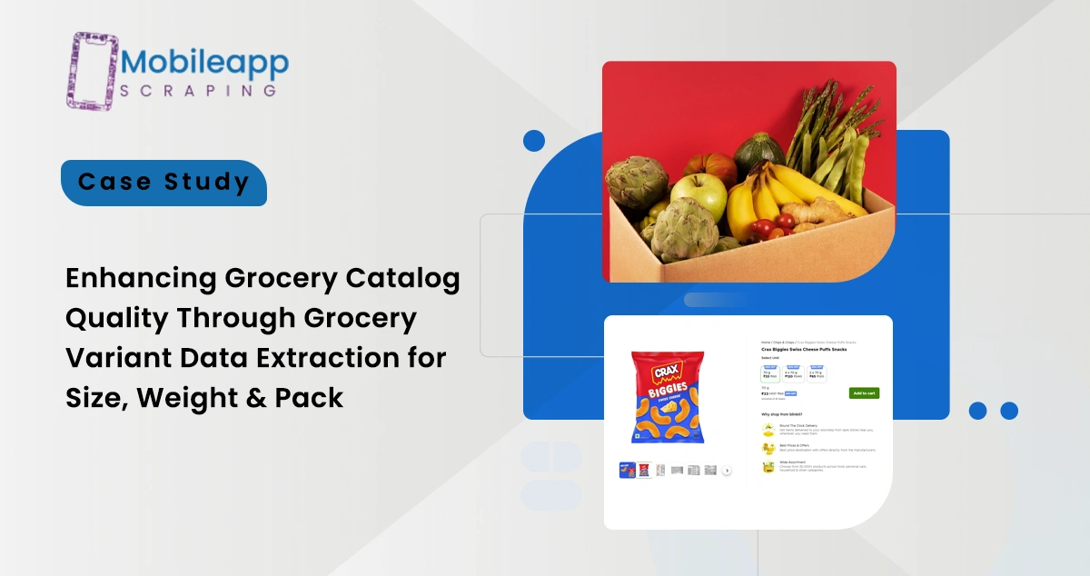 Enhancing Grocery Catalog Quality Through Grocery Variant Data Extraction for Size, Weight & Pack